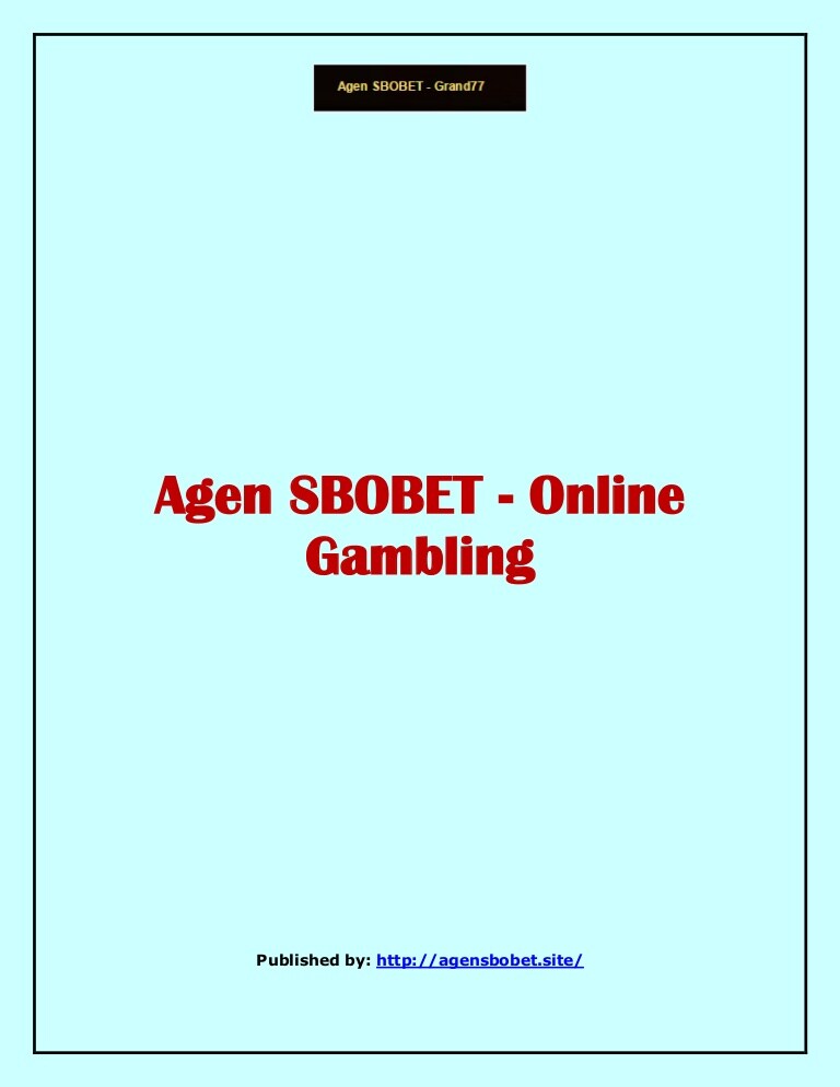 Gambling SboBet